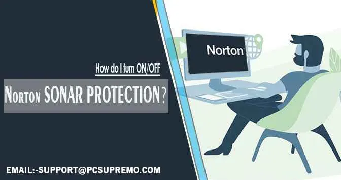 How do I turn ON/OFF Norton SONAR PROTECTION?