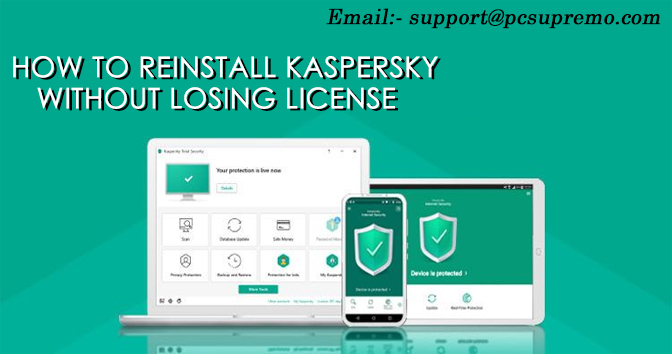 How to Reinstall Kaspersky without Losing License