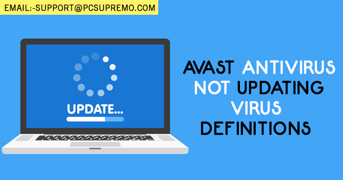 Avast antivirus not updating virus definitions