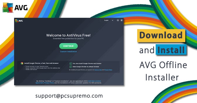 How to Download and Install AVG Offline Installer?