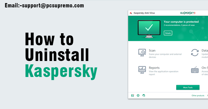 How to uninstall Kaspersky