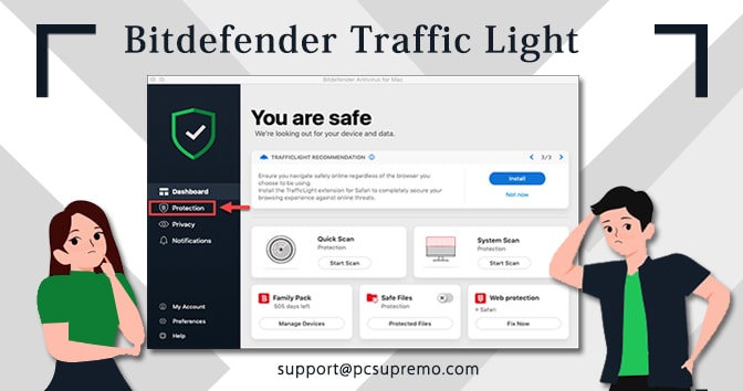 What is Bitdefender Traffic Light?
