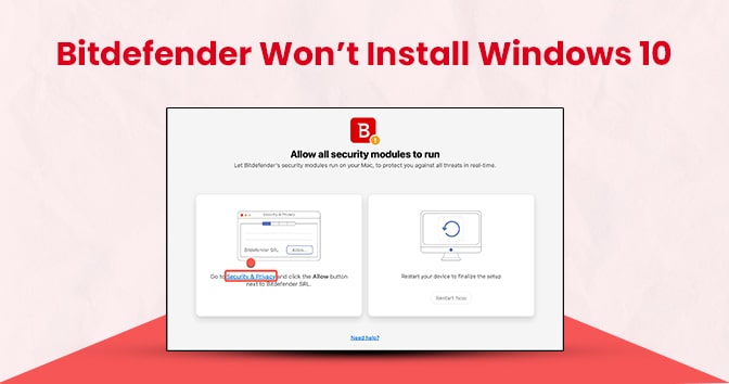 Image-of-Bitdefender-Won't-Install-windows-10-Error