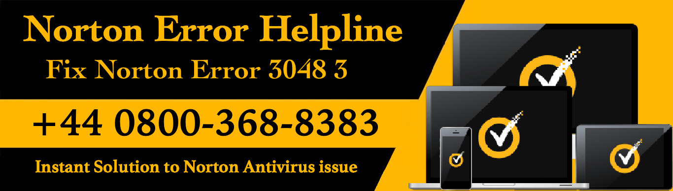 Norton error 3048 3 help customer support number helpline
